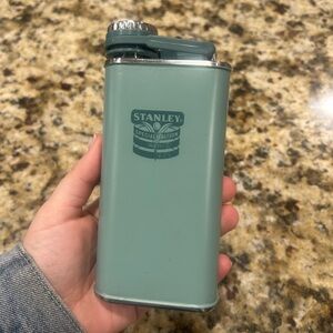 Teal Blue Green Stanley Flask 8oz